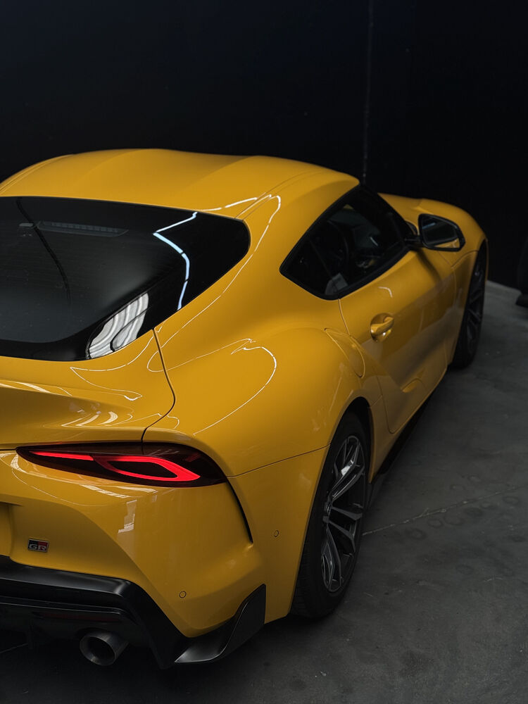 Ceramic coated Toyota Supra
