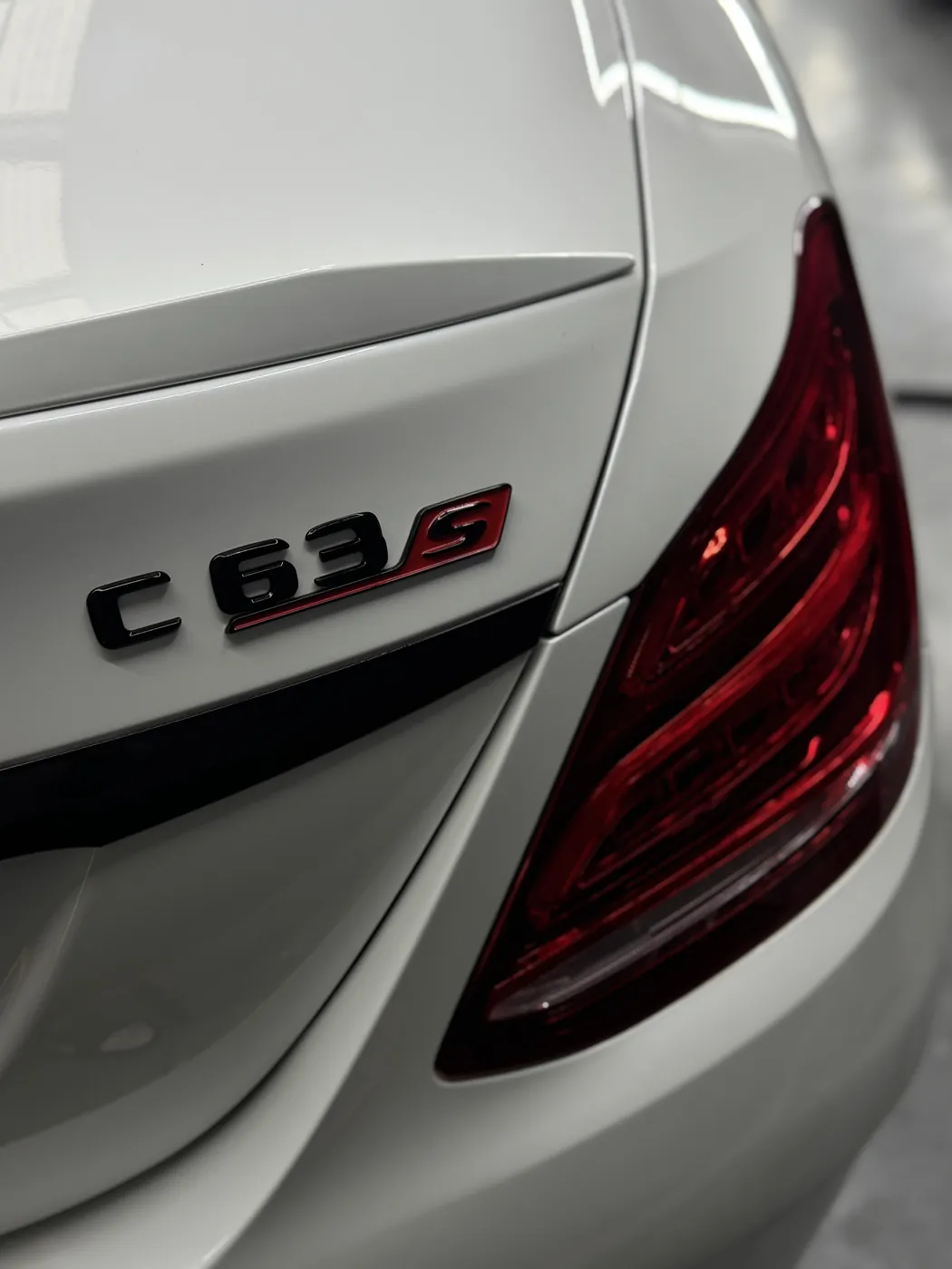 Mercedes-AMG C 63 S detail photographed at Xotic Customs Melbourne