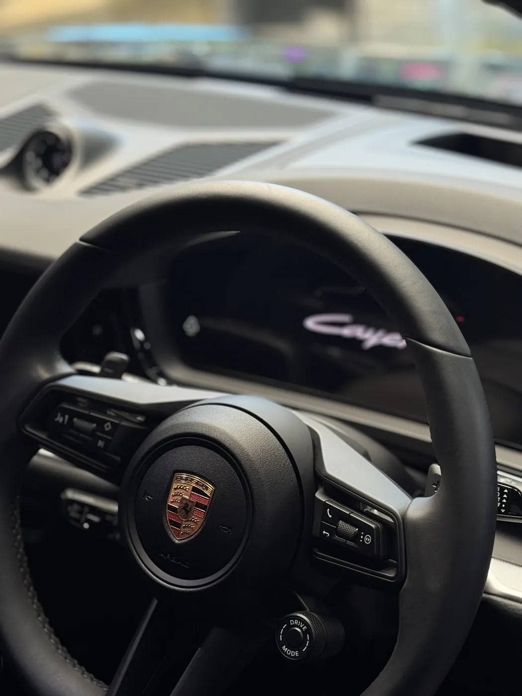 Porsche Cayenne interior photographed at Xotic Customs Melbourne