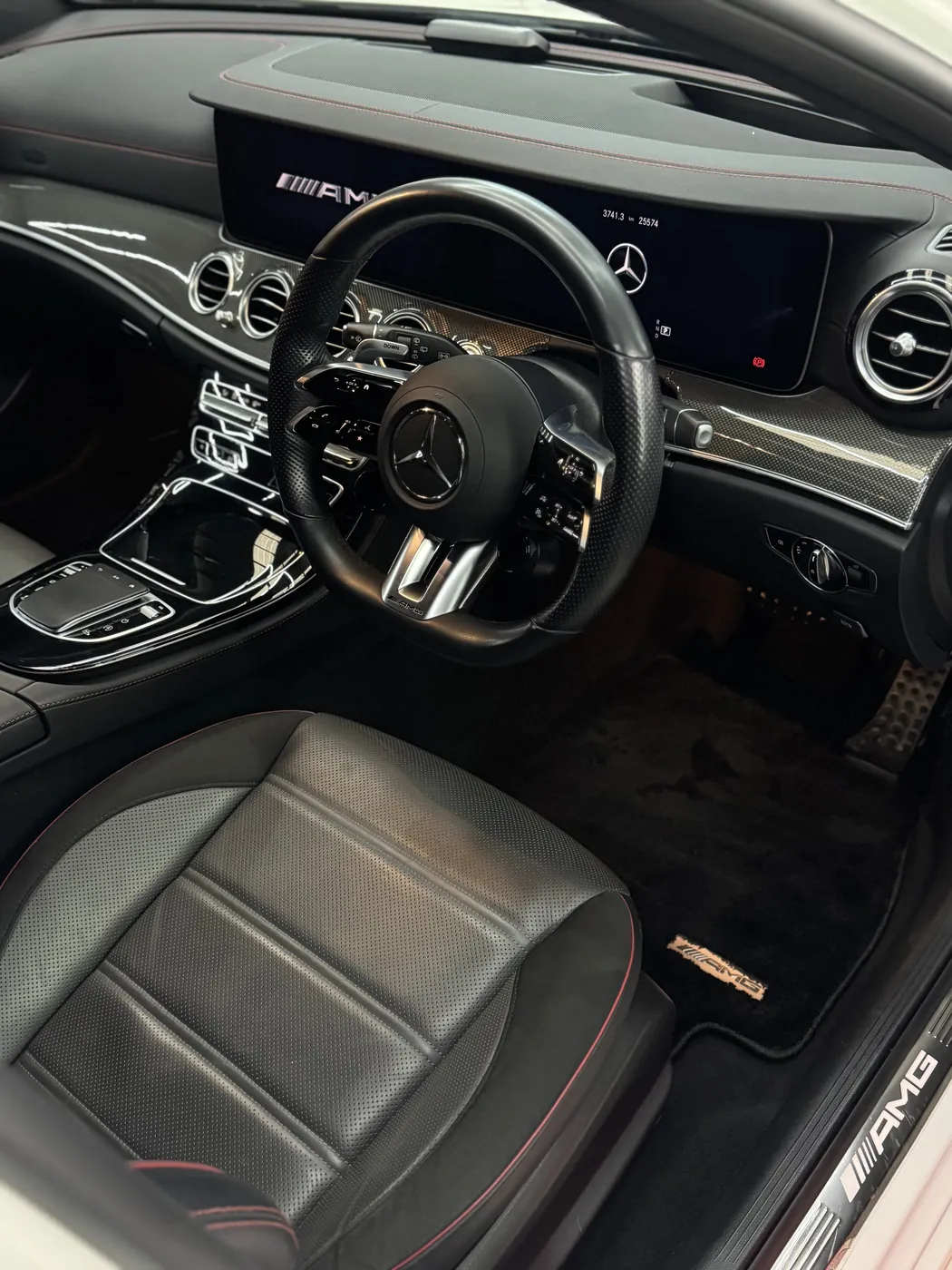 Mercedes-AMG interior photographed at Xotic Customs Melbourne